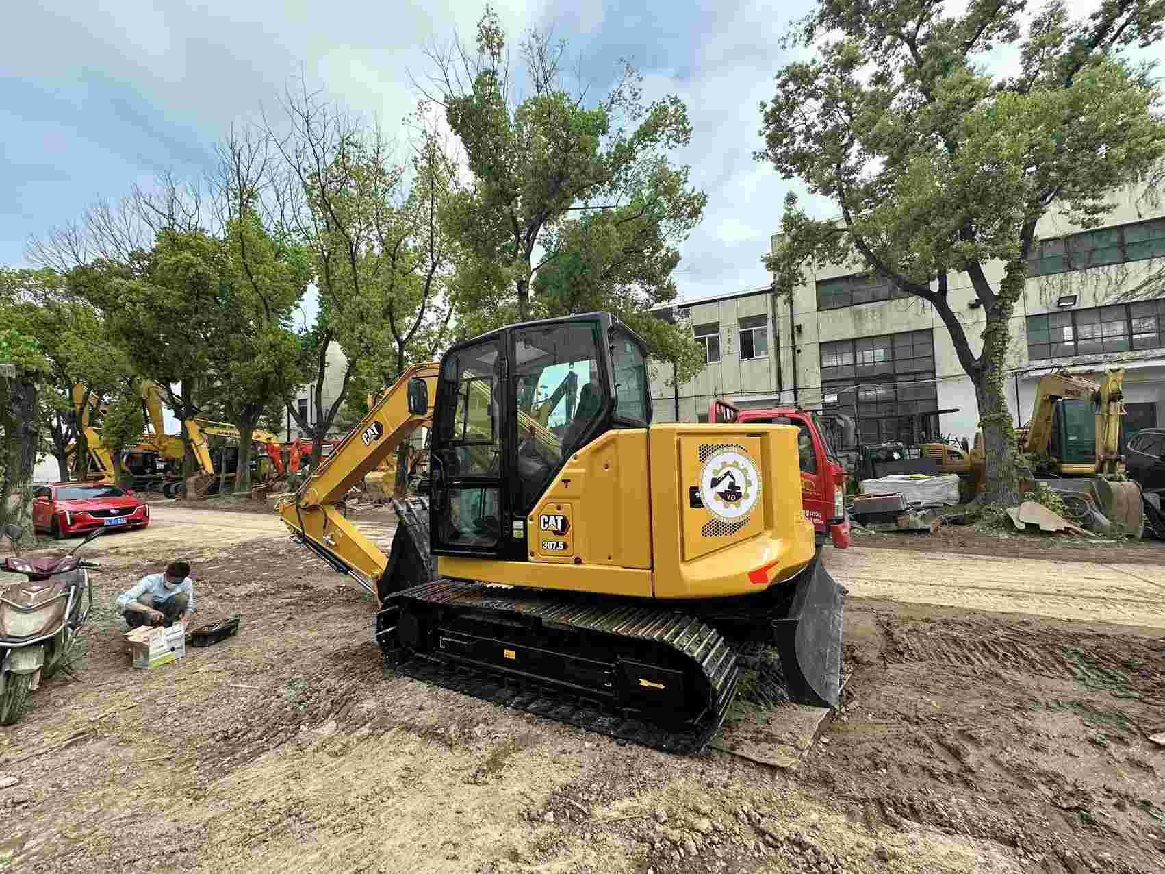 জাপান, মার্কিন যুক্তরাষ্ট্র ব্যবহৃত CAT Excavator বিক্রির জন্য সেকেন্ড হ্যান্ড 307.5 Jindongyu যন্ত্রপাতি