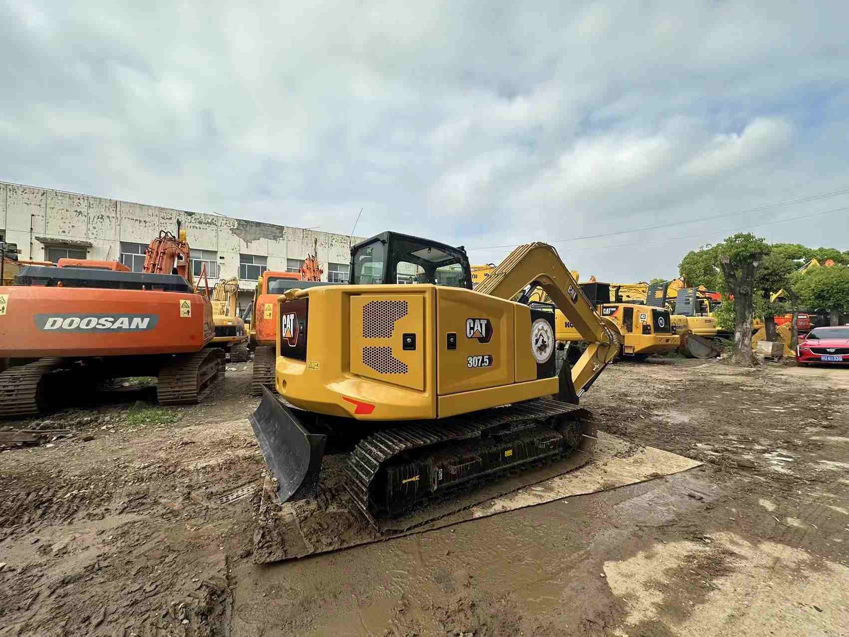 জাপান, মার্কিন যুক্তরাষ্ট্র ব্যবহৃত CAT Excavator বিক্রির জন্য সেকেন্ড হ্যান্ড 307.5 Jindongyu যন্ত্রপাতি