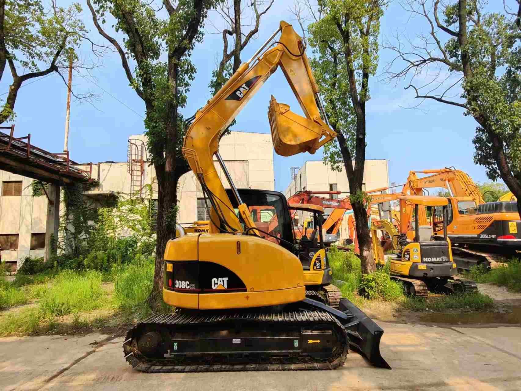 জাপান ব্যবহৃত CAT Excavator বিক্রির জন্য সেকেন্ড হ্যান্ড 308 C Jindongyu যন্ত্রপাতি
