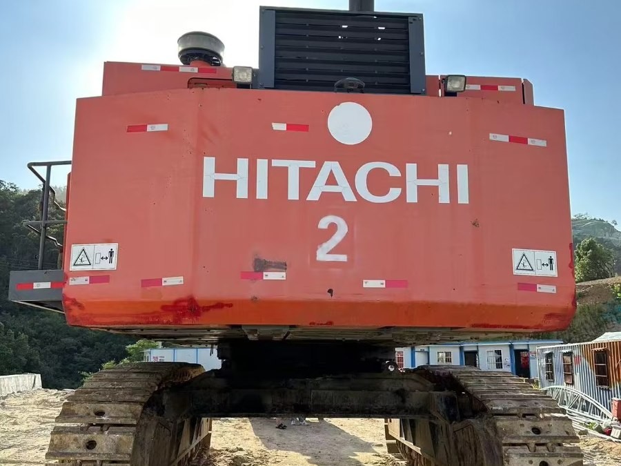 জাপান ব্যবহৃত হিটাচি Excavator 120 টন বিক্রয়ের জন্য দ্বিতীয় হাত EX1200 Jindongyu যন্ত্রপাতি