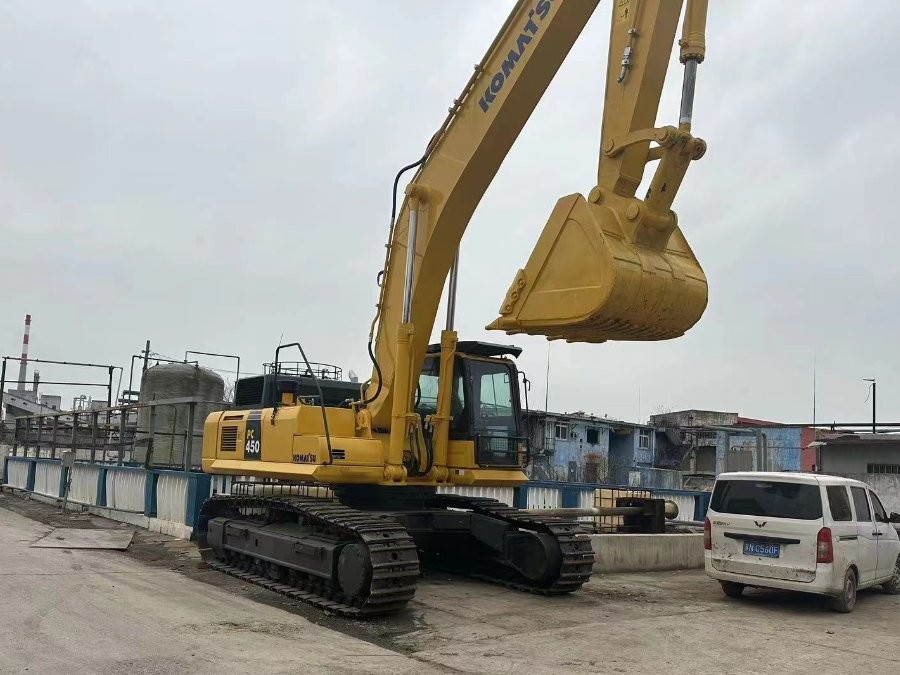 জাপান বিক্রয়ের জন্য ব্যবহৃত Komatsu Excavator সেকেন্ড হ্যান্ড PC450-8 Jindongyu যন্ত্রপাতি