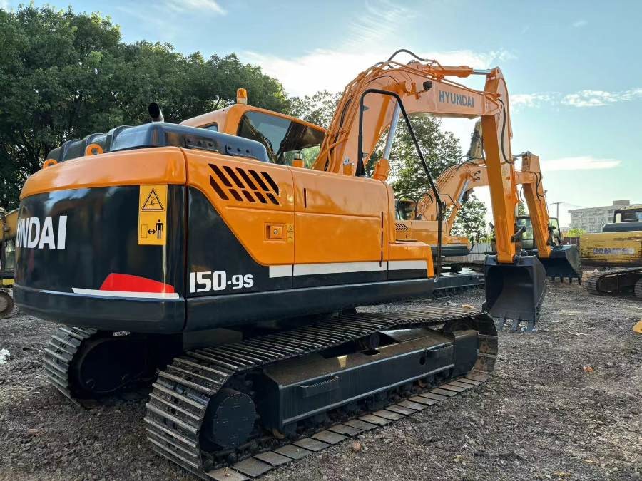 কোরিয়া ব্যবহৃত হুন্ডাই Excavator বিক্রয়ের জন্য সেকেন্ড হ্যান্ড R150-9s R220LC-9s Jindongyu যন্ত্রপাতি