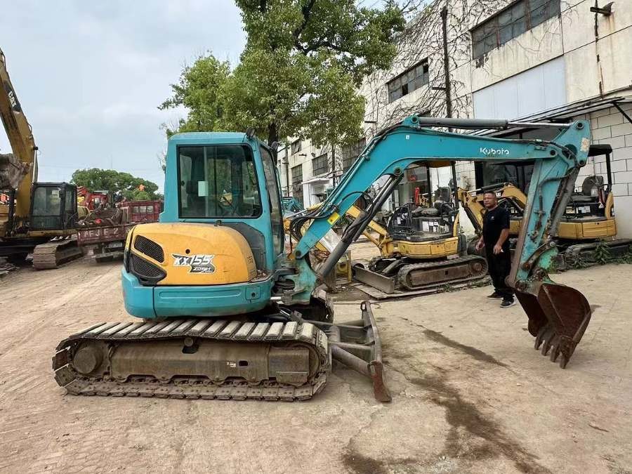 জাপান ব্যবহৃত কুবোটা এক্সক্যাভারেটর বিক্রির জন্য সেকেন্ড হ্যান্ড KXX155-3 Jindongyu যন্ত্রপাতি