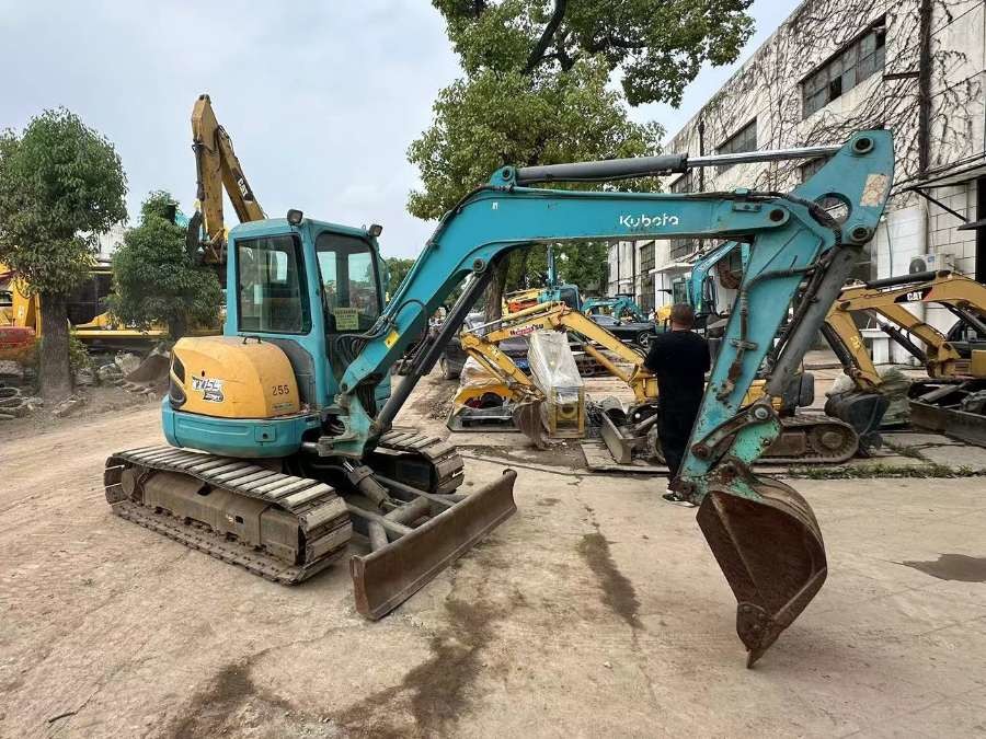 জাপান ব্যবহৃত কুবোটা এক্সক্যাভারেটর বিক্রির জন্য সেকেন্ড হ্যান্ড KXX155-3 Jindongyu যন্ত্রপাতি