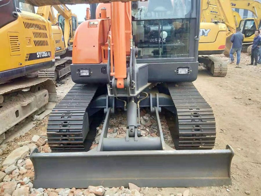 কোরিয়া ব্যবহৃত Doosan Excavator বিক্রয়ের জন্য দ্বিতীয় হাত DH60-7 Jindongyu যন্ত্রপাতি