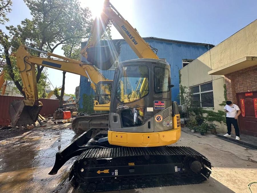 জাপান বিক্রির জন্য ব্যবহৃত Komatsu Excavator দ্বিতীয় হাত PC78US Jindongyu যন্ত্রপাতি