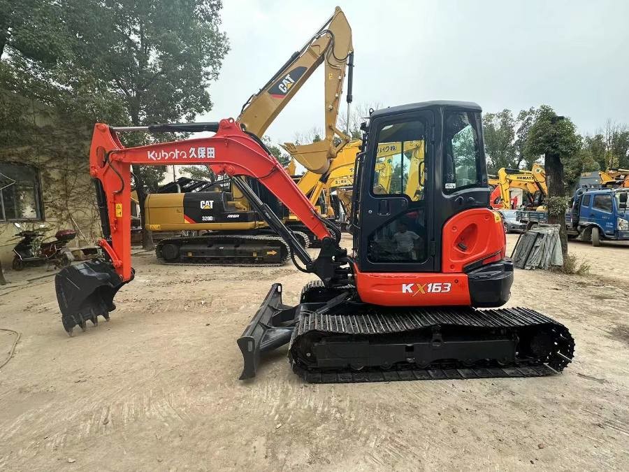 Kubota Kx163 উচ্চ মানের ব্যবহৃত Excavator Kx165 Kx161 মিনি হাইড্রোলিক