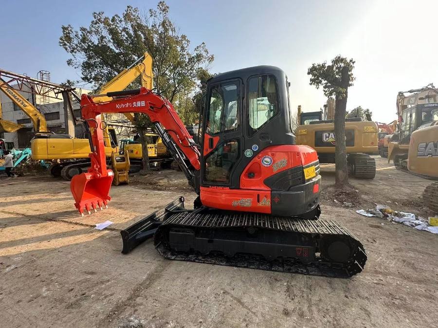 জাপান ব্যবহৃত Kubota Excavator বিক্রয়ের জন্য সেকেন্ড হ্যান্ড U55-4 Jindongyu যন্ত্রপাতি