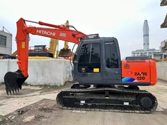 ভাল পারফরম্যান্স ব্যবহৃত Hitachi Excavator ZX120 Hitachi Crawle Digger Excavator